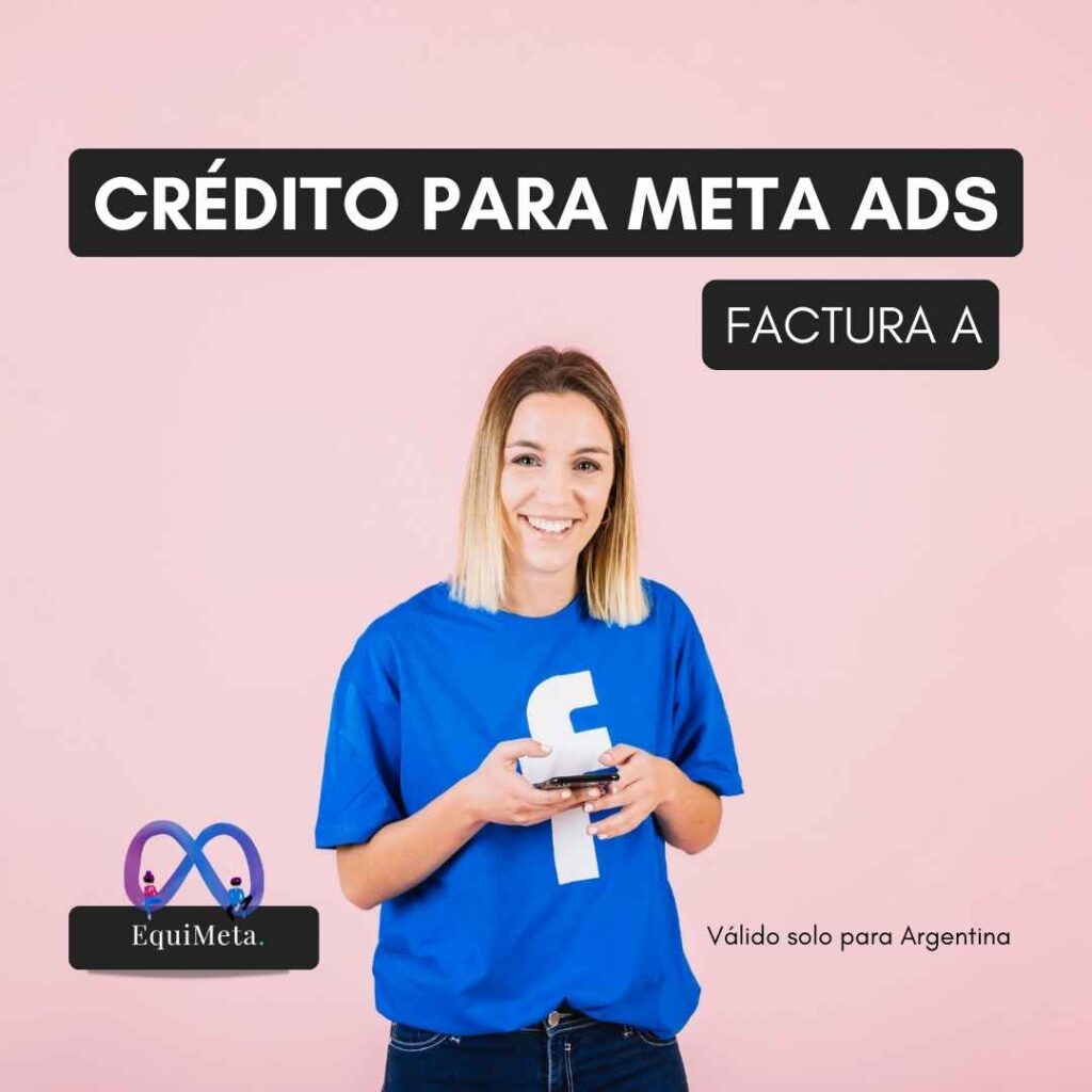 crédito para meta ads